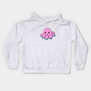 Pulpo reversible Feliz Kids Hoodie